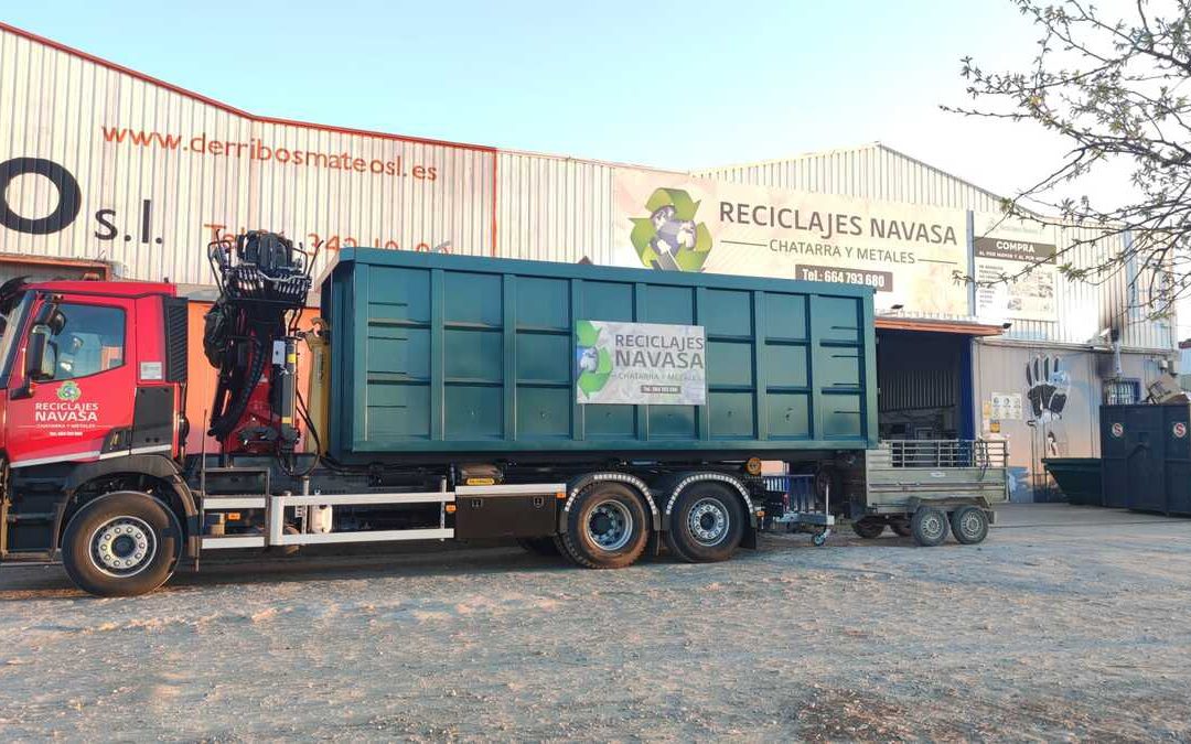 Nuevo camión chatarrero con pulpo hidráulico: más capacidad para seguir creciendo