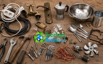 Metales reciclables que solemos tirar sin pensar