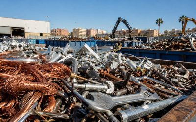 Dónde acaba la chatarra después de salir de una chatarrería